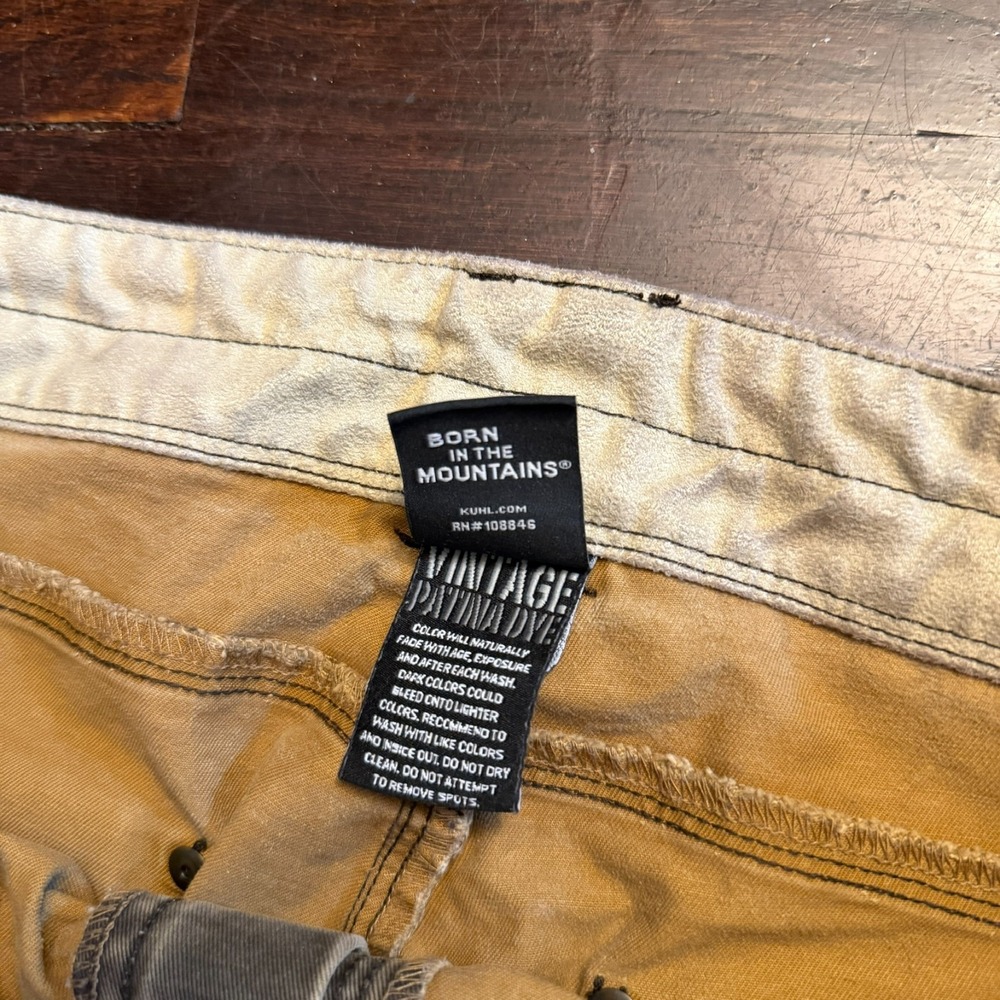Kuhl ryder pants 36x28 mens cotton work pants outdoors - Picture 4 of 7